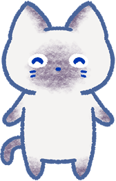 よっとこ！の白猫マスコット