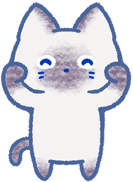 招く白猫のイラスト